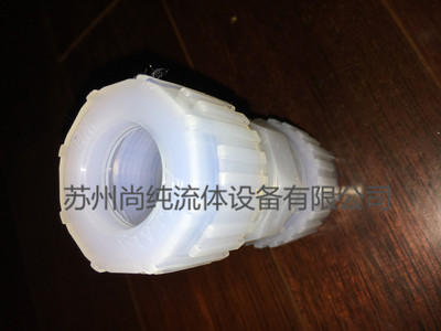 PFA接头/皮拉PILLAR/P-U-W8B/入珠直通