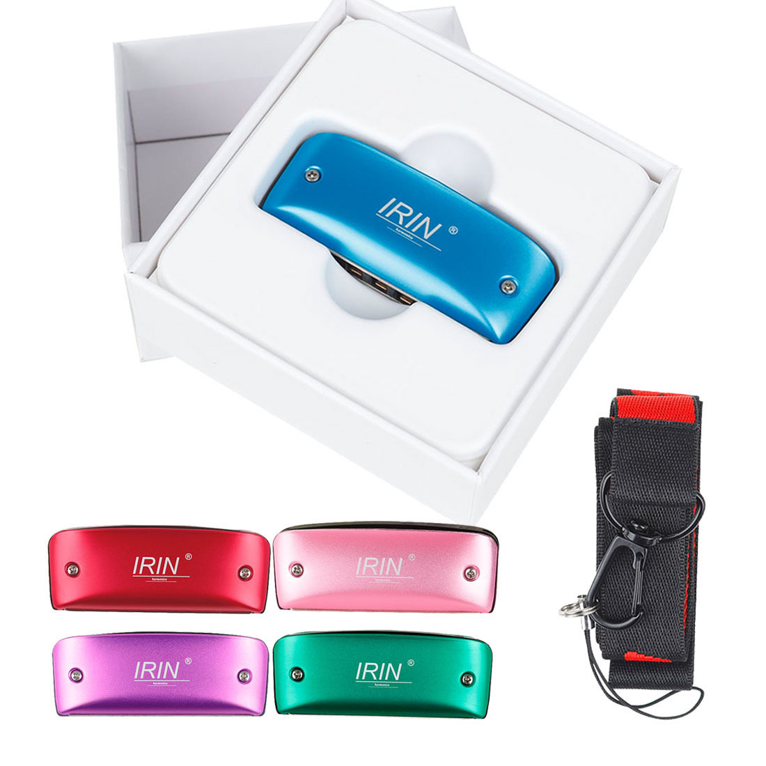 彩色7孔布鲁斯口琴C调铝镁合金学生成人练习口琴专业演奏级口吹琴,模玩/动漫/周边/娃圈三坑/桌游,文化/体育周边,淘宝优惠券,粉丝福利购,淘宝优惠卷