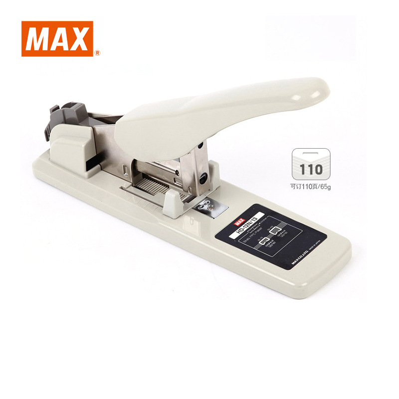 日本进口MAX重型大码器订书办公机30~110页学生订书器HD-12N/13