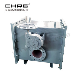 FF341X手动封闭式 阀气动扇形快开高温 盲板缓闭式