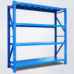 200公斤中型仓库货架库房五金货架高低可调节可拆卸铁货架