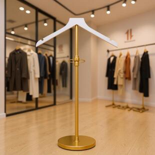 模特底座服装店成人儿童字架型展示架服装道具熨烫架台面衣架