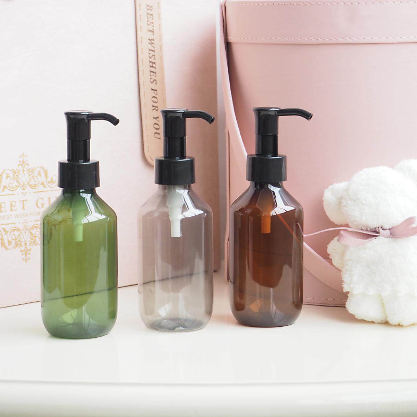 茶油瓶子空瓶按压式油泵瓶卸妆油按摩精油分装瓶乳液挤压可以装沐