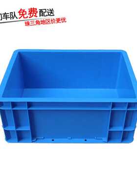 联生EU4316箱400*300*175汽车工件包装周转箱欧标骨架箱塑料框