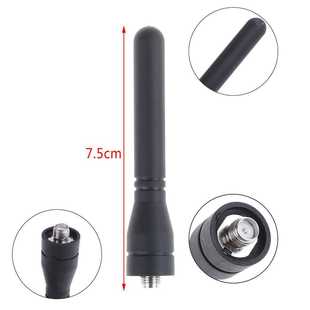 迷你拇指短天线 适配宝峰BF-UV5R UV6R 888S对讲机6cm