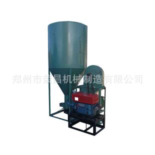 柴油机带动鸡饲料粉碎搅拌一体机猪饲料粉碎搅拌机