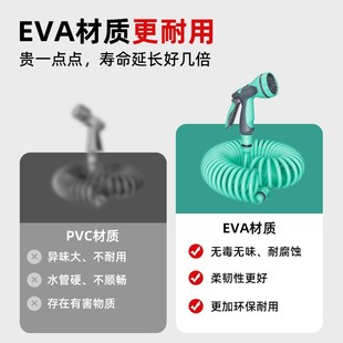 如沐园艺浇花神器阳台小院家用淋浇水伸缩水管软管洒水枪喷头套装