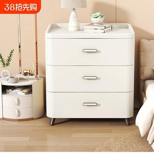 家用塑料桌下斗柜卧室床头柜储物柜大容量抽拉客厅 收纳柜抽屉式