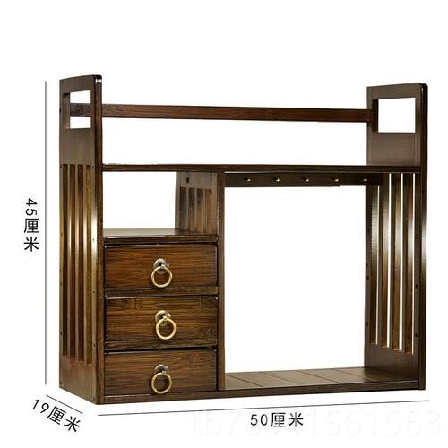 高档笔架笔挂毛笔架子实文房四宝木创意摆件搁博古架书法国画挂架