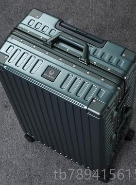 高档ROAMING行箱男万向轮 铝框品牌拉杆箱女旅箱2李0登机箱子22寸