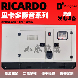 250 低噪音箱式 120 350kw防雨柴油发电机组 静音型发电机组40