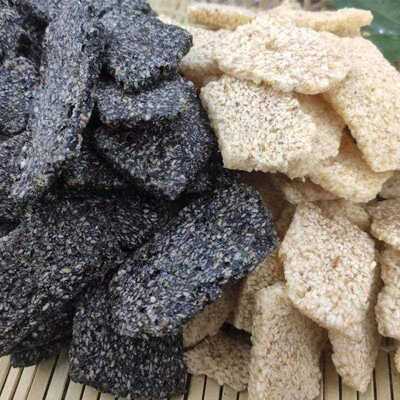 湖北土特产麻叶子黑芝麻糖麦芽糖炒米天门潜江恩施特色小吃饴糖