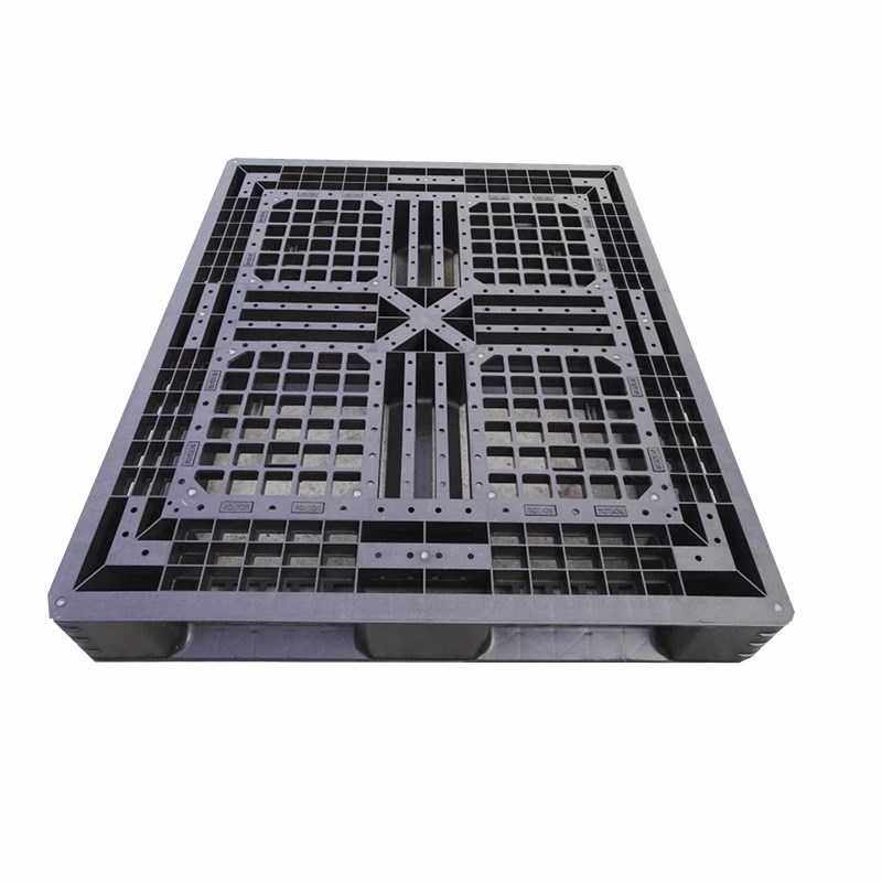 塑料田字型托盘PE黑色网格塑胶卡板川字型加厚1210防潮地台板,五金/工具,托盘,淘宝优惠券,粉丝福利购,淘宝优惠卷