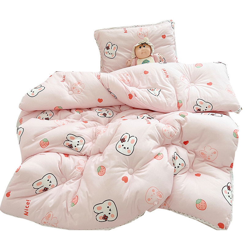 儿童被子夏凉被婴儿宝宝幼儿园空调被纯棉全棉春秋被芯可机洗夏季