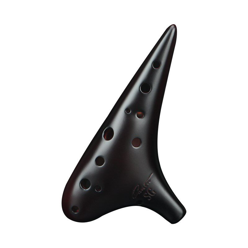 【林风】凡土系列陶笛12孔SG熏烧十二孔高音G调专业初学演奏乐器