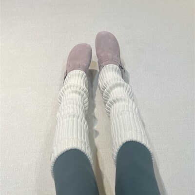 好穿羊毛袜套女加长加厚粗针冬天保暖过膝堆堆袜秋冬y2k腿套女