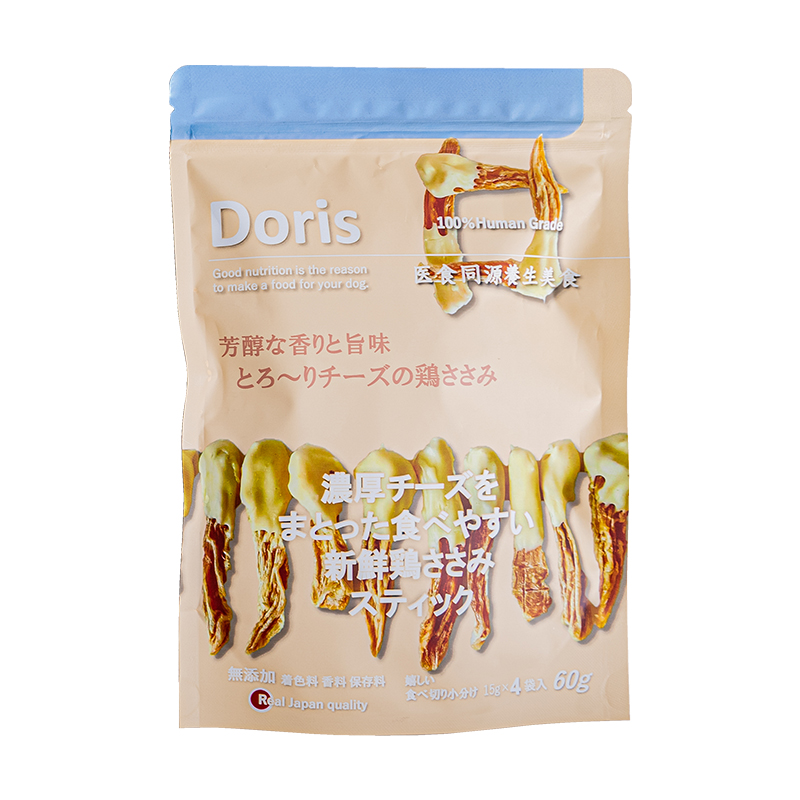 布丁妹妹 DORIS多丽斯狗狗零食奶酪鸡肉粒宠物磨牙奖励补充维生素