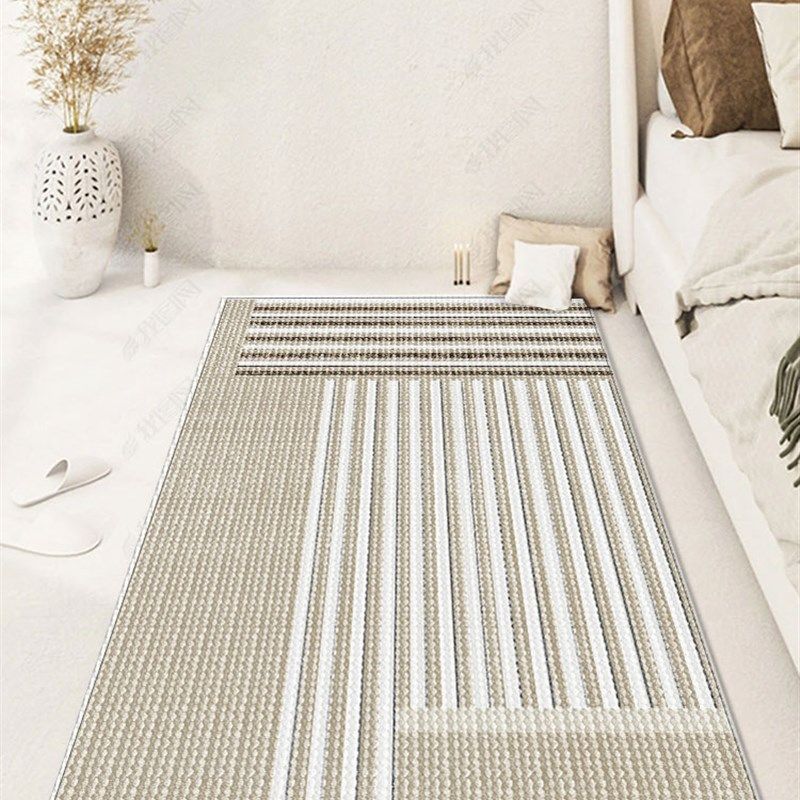 简约风床边地毯加厚绒面亲肤地毯防滑客厅卧室茶几地毯侘寂风地毯,居家布艺,床边毯,淘宝优惠券,粉丝福利购,淘宝优惠卷