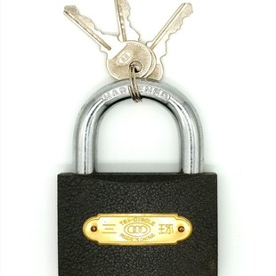 三环锁库房门锁抽屉锁头锁匠用锁信箱车厢锁子一字直开铜芯挂锁