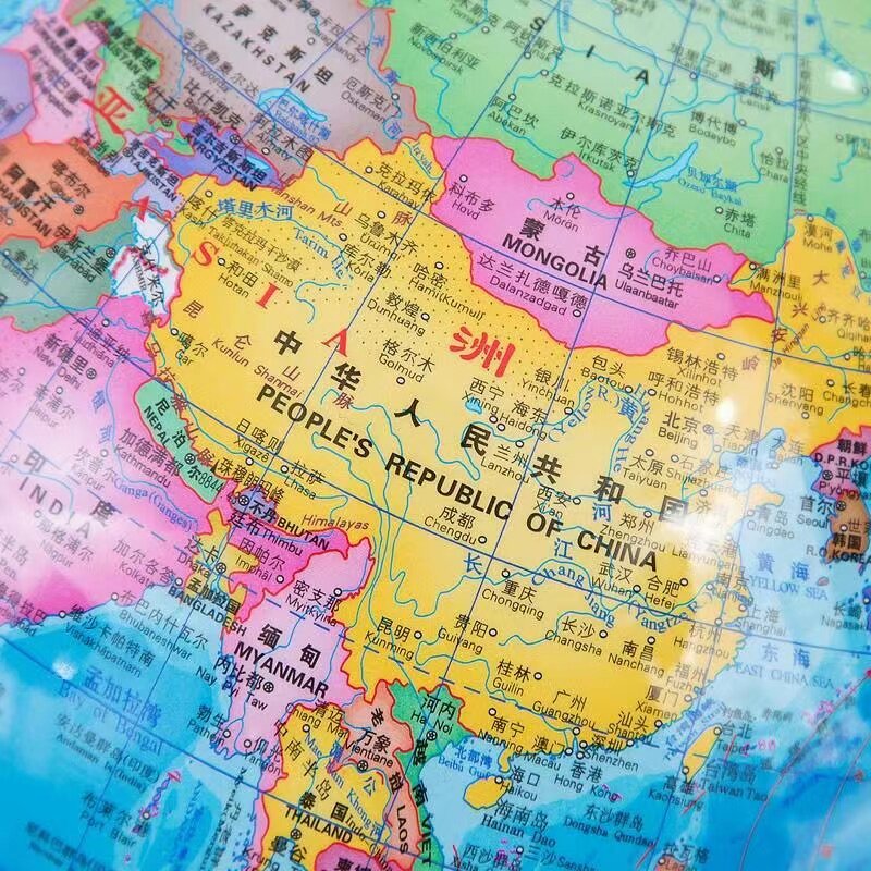 大号地球仪中号高清教学学生用课桌摆件家居摆设儿童礼物办公室