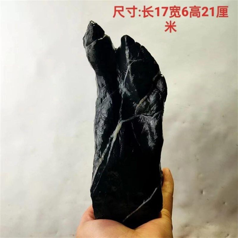 天然石灵璧石 盆景石 龟纹石 根抱石鱼缸 花盆造景 天然茶台