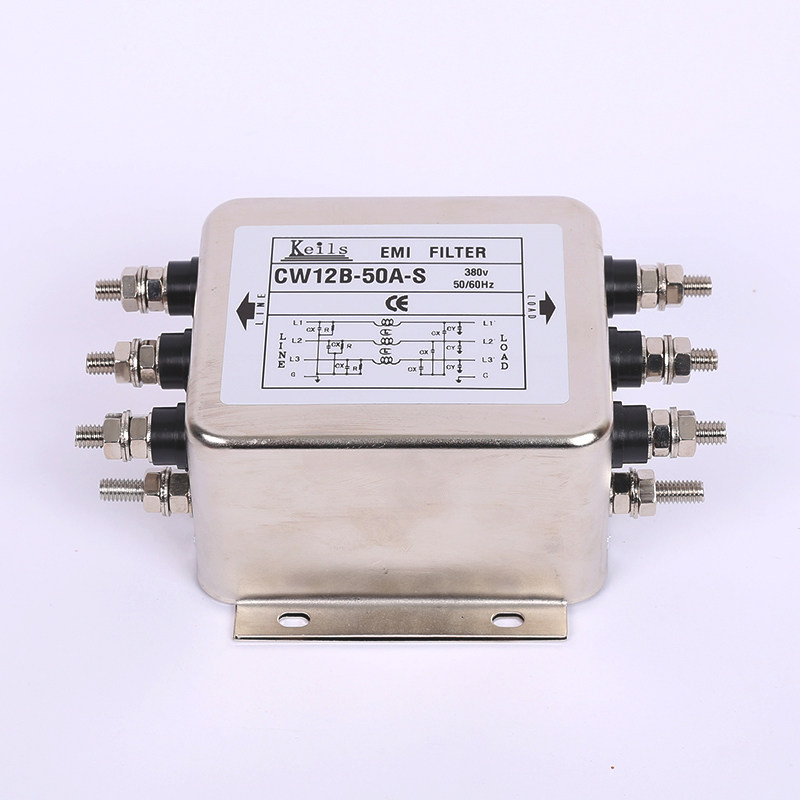 KEILS三相380V交流电源滤波器伺服变频器CW12B-30A40A50A60A-S