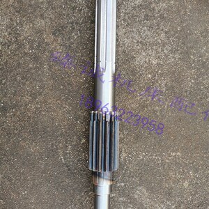 临清Z5140A立钻配件水平轴常州大河丹东Z5150A 5125 齿轮轴花键轴
