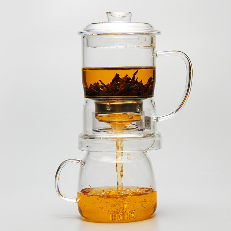 茶之恋功夫茶具套装 饮茶组合 泡茶壶公杯品茶杯全自动玻璃茶具