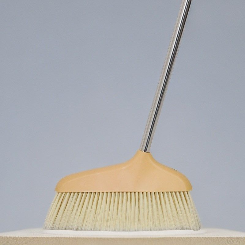 瑞丽达金鬃毛扫帚 仿鬃磨尖加大加厚软毛5排丝扫地笤帚不掉毛包邮