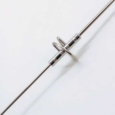 车载对讲机天线NL-770S高增益信号增强UV双段车台电台短苗子43CM