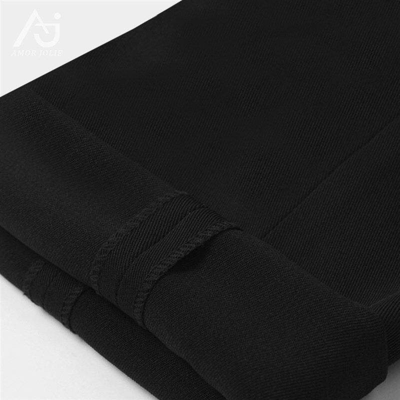 职业正装裤西裤女黑色长裤子工装裤直筒显瘦高腰商务西装裤夏装