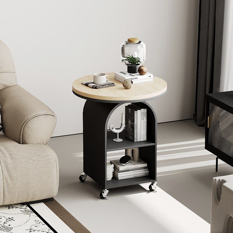 中古风可移动实木客厅沙发边几小型不占地创意边桌网红简约小茶几,住宅家具,移动边几/推车,淘宝优惠券,粉丝福利购,淘宝优惠卷