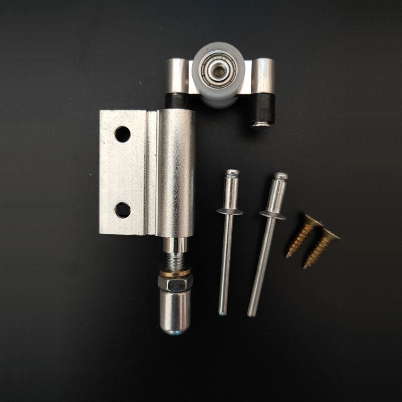 老款无下轨折叠门吊轮配件优质产品玻璃移门五金配件滑轮滚轮吊趟