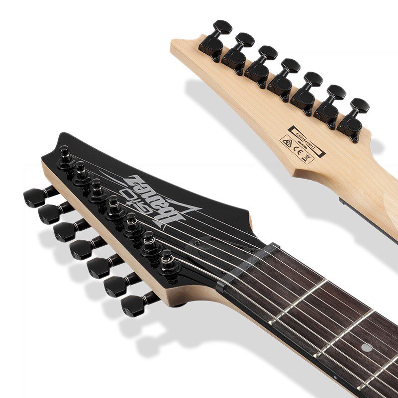 Ibanez爱宾斯电吉他依班娜GRG7221QA 初学者入门7弦24品固定琴桥