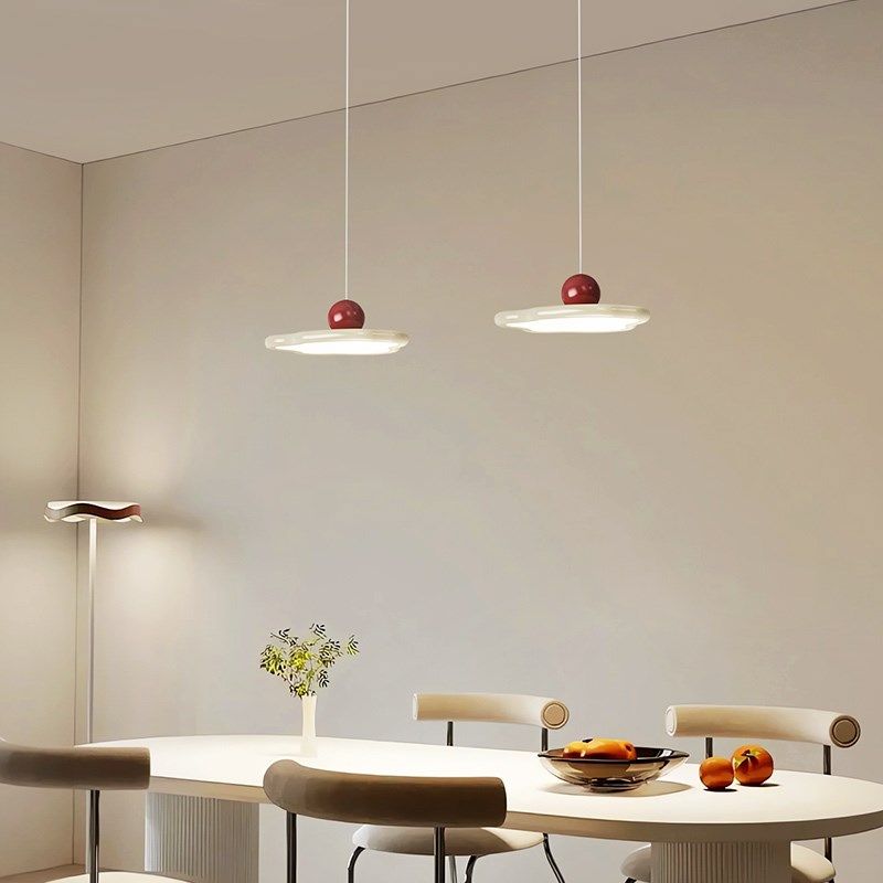 至御餐厅吊灯高级感法式双头飞碟摇臂吧台灯奶油风中山灯具餐桌灯,家装灯饰光源,餐厅吊灯,淘宝优惠券,粉丝福利购,淘宝优惠卷