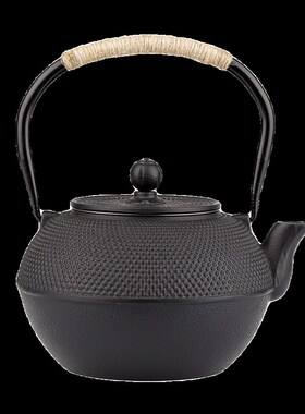 样板间博古架茶具茶杯禅意装饰品新中式创意桌面铸铁小壶茶室摆件