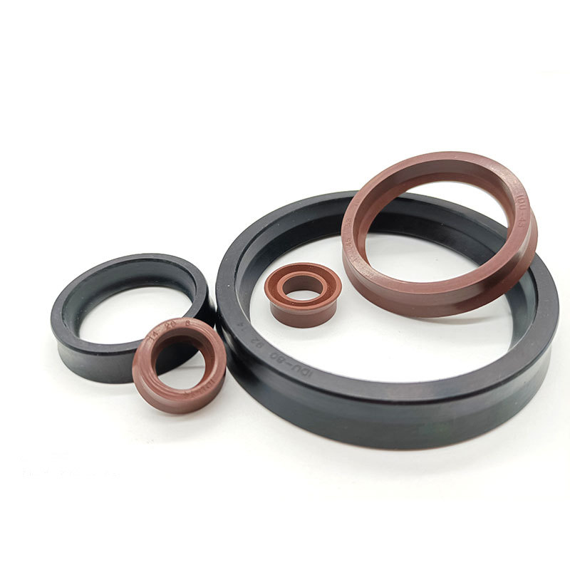 丁晴氟橡胶IDU油封10/12/14/16/18*16/18/20/22/24/26*8/10U圈YXd