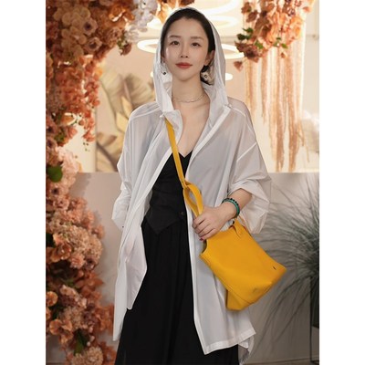 Y【叭哒不惑】 云川 时尚夏季户外薄款透气连帽宽松休闲外套