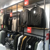 店陈列组合高架 女装 服装 店货架落地靠墙展示架正侧挂双层衣架男装