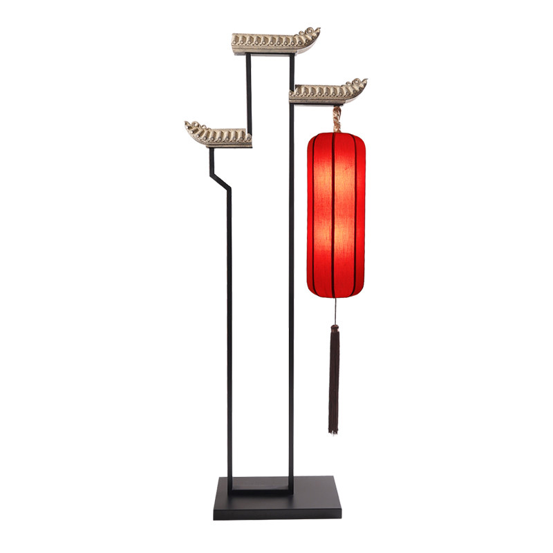 新中式客厅落地灯创意茶室灯禅意复古立式灯装饰沙发角几落地台灯,家装灯饰光源,装饰落地灯,淘宝优惠券,粉丝福利购,淘宝优惠卷