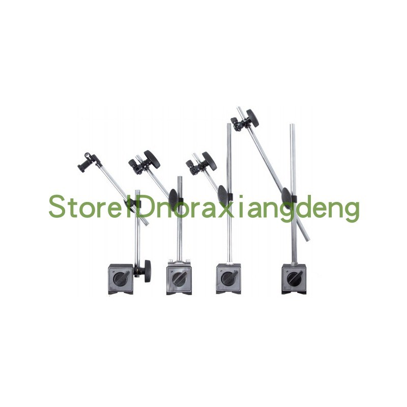 加高磁力底座加长杆磁性表座长表架万向杠杆表坐千/百分表支架6A