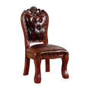 凳家用 小板凳客厅沙发茶几凳子换鞋 美式 小椅子实木靠背儿童椅欧式