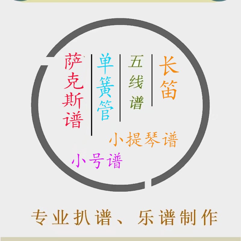残酷天使的行动纲领萨克斯谱单簧管谱长笛谱小号谱小提琴谱皮皮