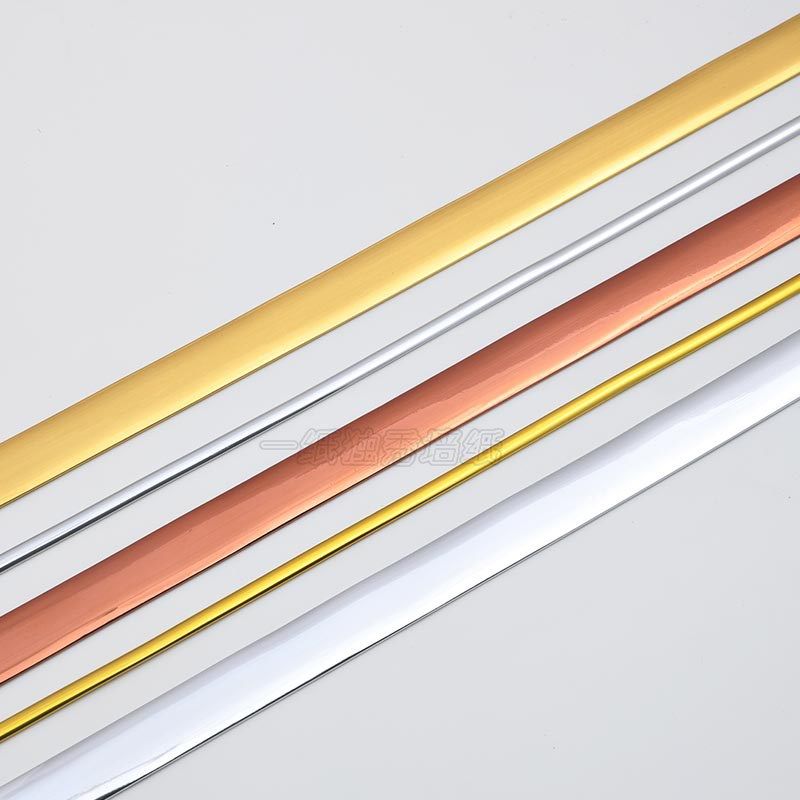 墙纸腰线贴纸背景墙金属边框装饰条pvc墙布压边条美缝条自粘卡条,家居饰品,美缝贴,淘宝优惠券,粉丝福利购,淘宝优惠卷