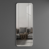 镜子贴墙自粘全身镜全身镜宿舍化妆镜壁挂黏贴柜门家用玻璃全身镜