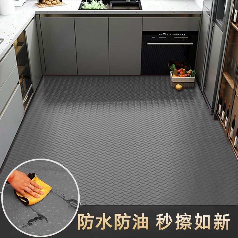 蓝色地垫厨房入户进门口防油防水pvc地毯门垫红色卫生间防滑脚垫,居家布艺,厨房地垫,淘宝优惠券,粉丝福利购,淘宝优惠卷