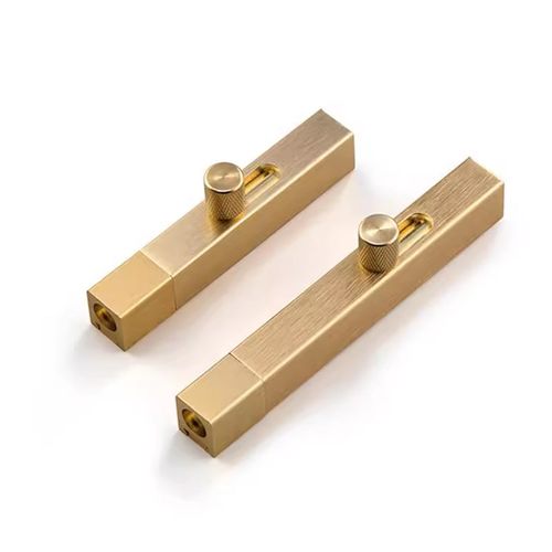 铝合金插销门栓防盗大门锁免打孔卫生间门闩铁门木门卡扣加厚暗锁