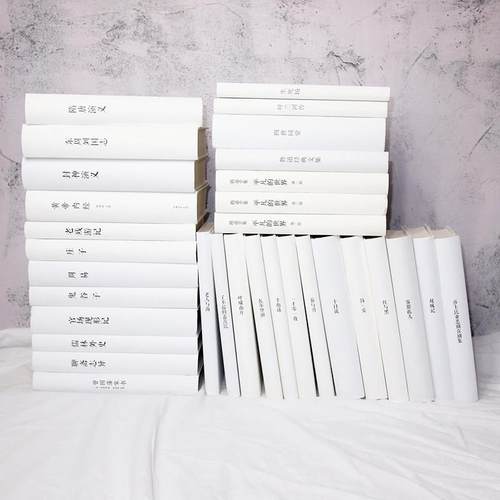 中式样板房摆场中文装饰书 样板间书柜摆件可翻阅道具书饰品