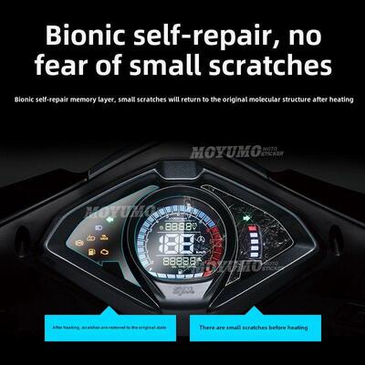 适用于新洋Jet150Sl仪表膜显示屏膜前灯尾灯Tpu保护贴纸改装配件