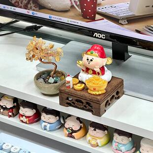 各路神仙摆件五路财神爷欢喜福气14位玄学贡品月老办公桌装饰礼物